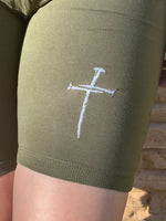 Three Nails Biker Shorts