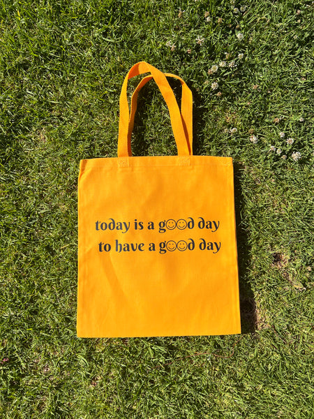 Good Day Yellow Tote Bag