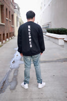 Black Blessed Crew Neck Sweater