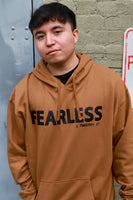FEARLESS Brown Hoodie